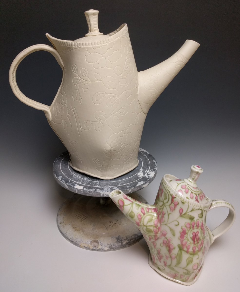 HandworkIthaca's tweet photo. Tonight's the night! Beat the snowy April blues &amp; join us for Gallery Night 5pm to 8pm for Stacey's beautiful pottery demo. #flxart #pottery https://t.co/ix6yQ8UQUi