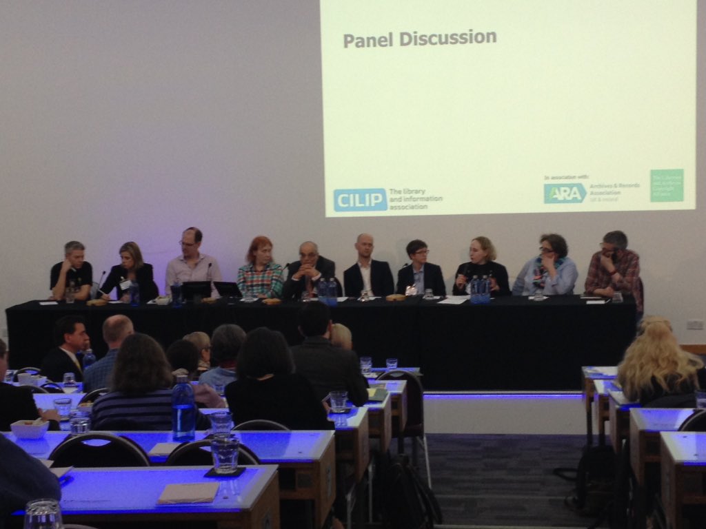 CILIPEvents's tweet photo. #CopyrightEB An amazing line up today. Thanks to all of our fabulous speakers and to @NKorn chair. https://t.co/20lQKbG18F