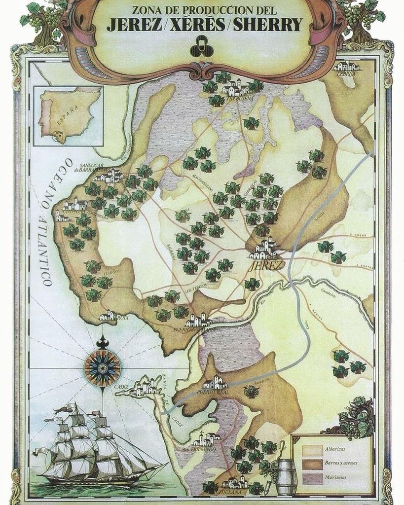 SherryWines's tweet photo. We just love this map of the Sherry triangle production zones.
#Sherrylover #Sherrywine #Sherry #winelover #florf… https://t.co/zntiZIz7Tm https://t.co/HtPdOi5nzA