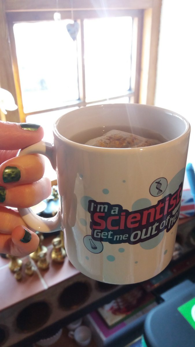 Vulpecula80's tweet photo. @imascientist thanks very much for my mug! :D https://t.co/xceKd6P7kF