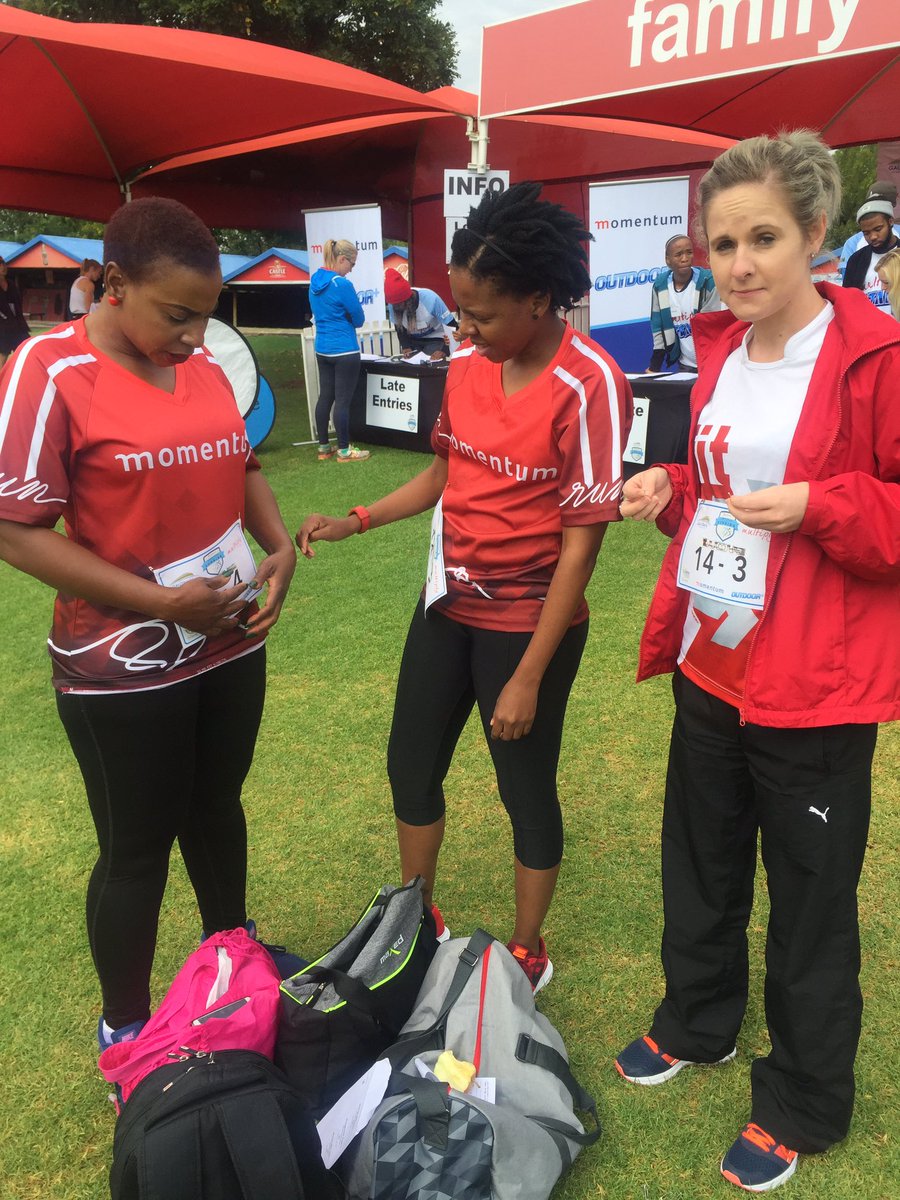GostosaMN's tweet photo. My team and I at #GautrainRun For girls who aren't runners they made me proud. I'll be back tomorrow @Titans_Cricket https://t.co/cJnIwDB6QB