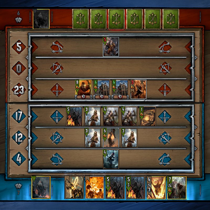 PlayGwent's tweet image. #PuzzleFriday

What&apos;s your next move and why? FYI this is Round 1!