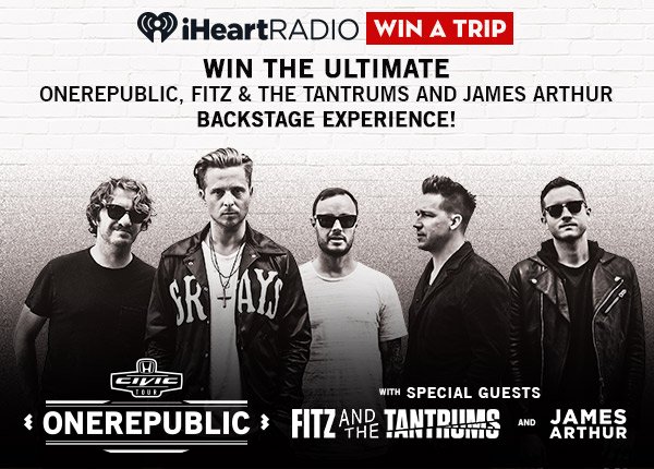 iHeartRadio's tweet photo. #HondaCivicTour x @OneRepublic x @FitzAndTantrums x @JamesArthur23 

See you there! ✌️https://t.co/BtTW3T337Q https://t.co/11kuxPBQnC