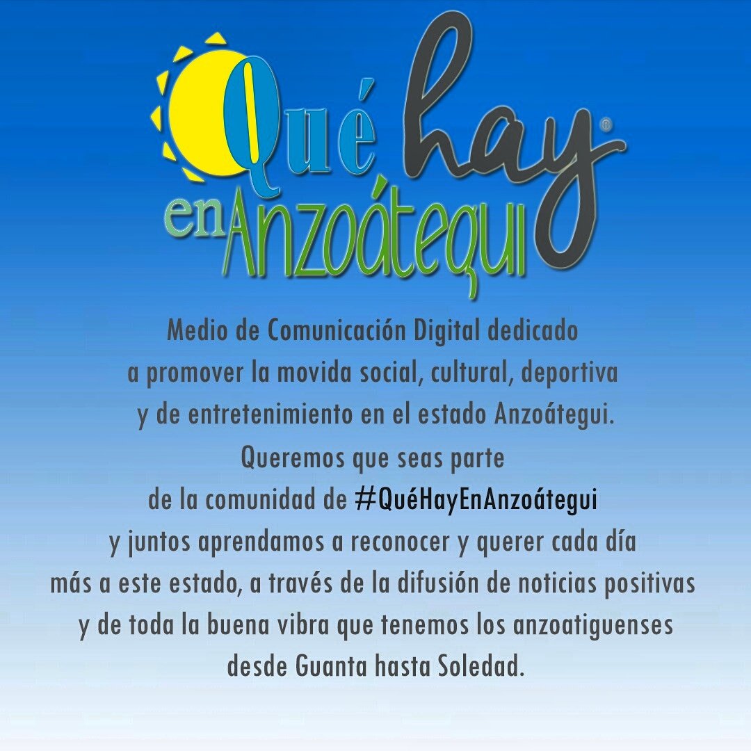 QuéHayEnAnzoátegui tweet media