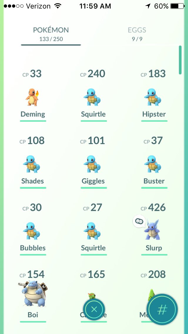 LadyManderson's tweet photo. Now that I have a phone with a working gps, I can play Pokémon go again.... Pretty sure I'm the only one still playing though... Oops. https://t.co/rHEwrzk2Gh