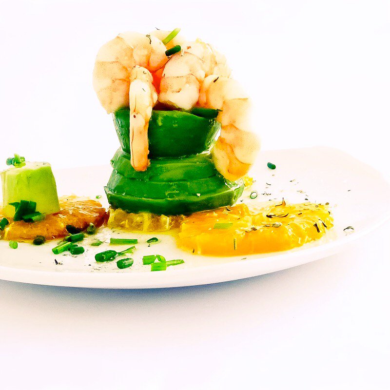 invite1chef's tweet photo. Avocat gambas orange par le chef https://t.co/B0oFrJwA3d #nantes #food #foodblogger #gastronomie #chefadomicile #invite1chef https://t.co/QfYsvMQQF5