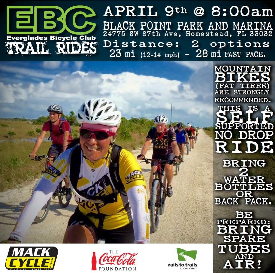 #RideEBC #EvergladesBC #TrailRide this Sunday from BlackPoint