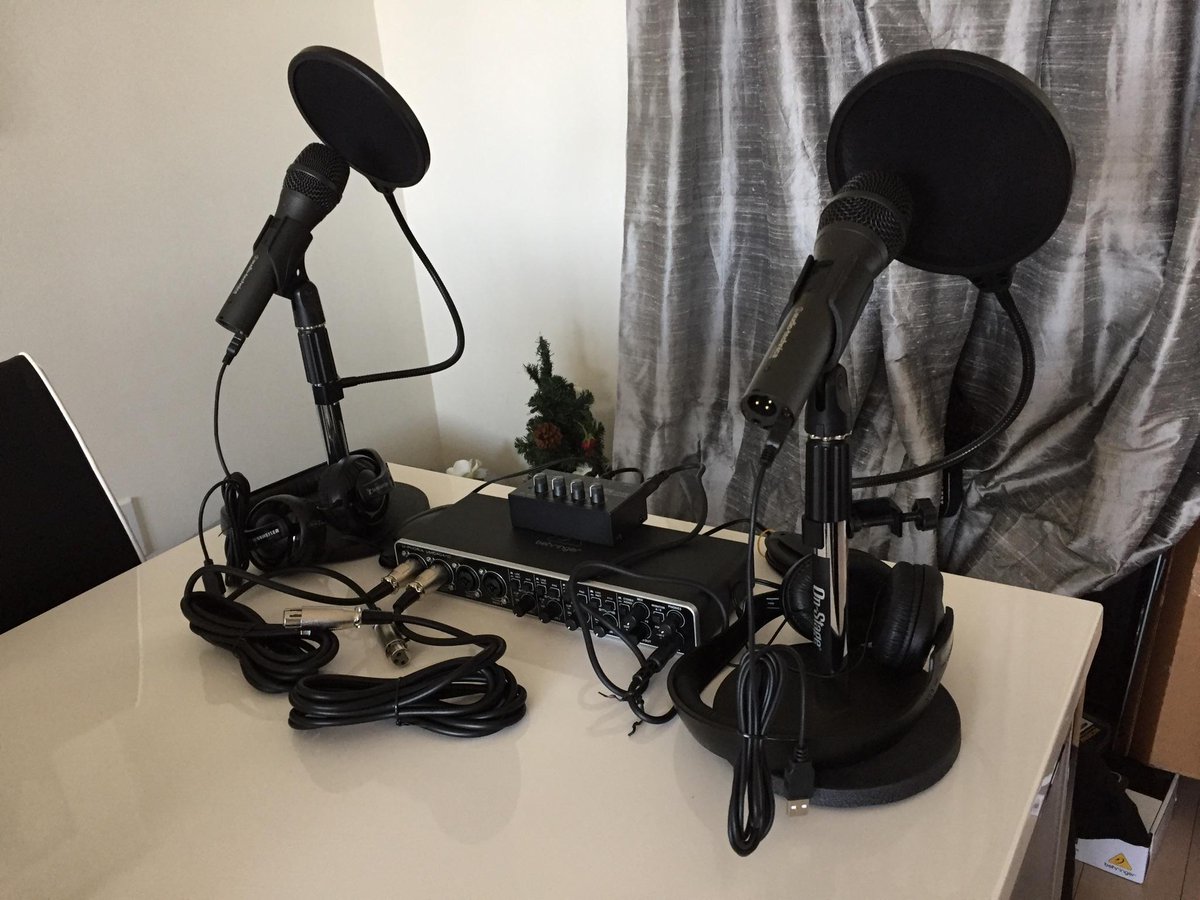 GettingYolked's tweet photo. Loving our new equipment for our podcast! We will be announcing our launch date SOON! #GettingYolked #Asian #AsianAmerican #comedyrelief https://t.co/a7TEMngJ0l