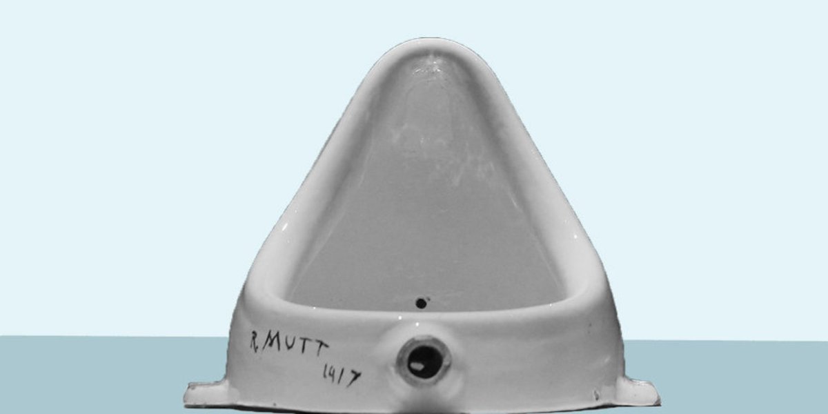 HuffPostArts's tweet photo. 100 years ago, a urinal changed the course of art #Fountain100 https://t.co/sldhSgLAxD https://t.co/oRSChaSvvU