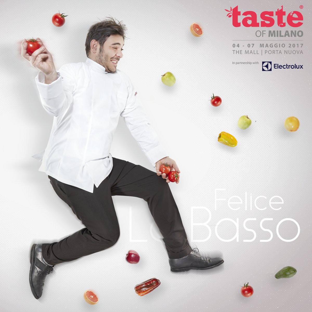Chef <a href="/Felixlobasso/">Felice Lo Basso</a> vi aspetta a #tasteofmilano il 4 e 5 maggio! Il menu e tante curiosità su: tasteofmilano.it/felice-lo-basso