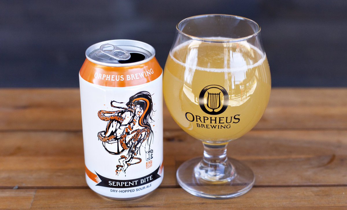 orpheusbrewing's tweet photo. Thanks, @ajc @ATLDiningNews for incl. #SerpentBite in top breakfast beers for #NationalBeerDay! Cheers! https://t.co/Pct0kGWlTu https://t.co/iyOoKeNcCi