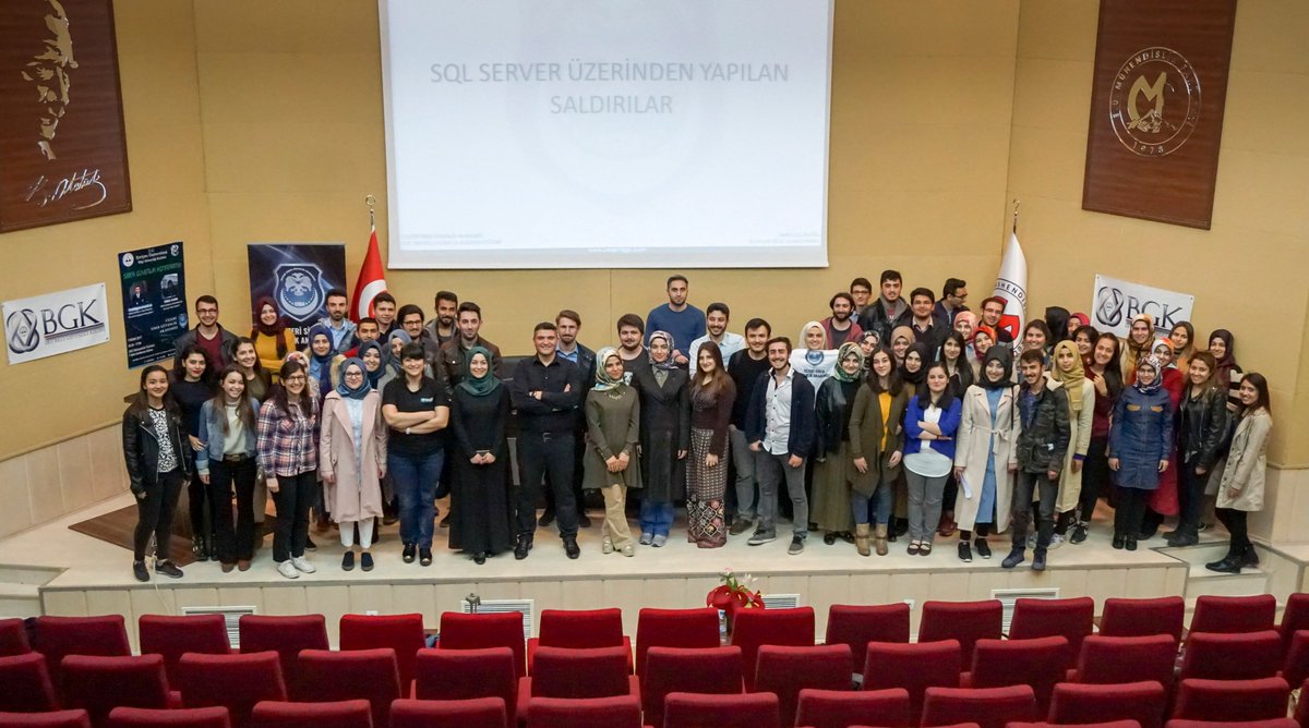 omer_colakoglu's tweet photo. Cezeri Kayseri eğitimimizi tamamladık. #erubgk #cezerikayseri #cezerierciyes #sqllog #sqlaudit @cezerisga @siberkara https://t.co/CzaaoGJDNd