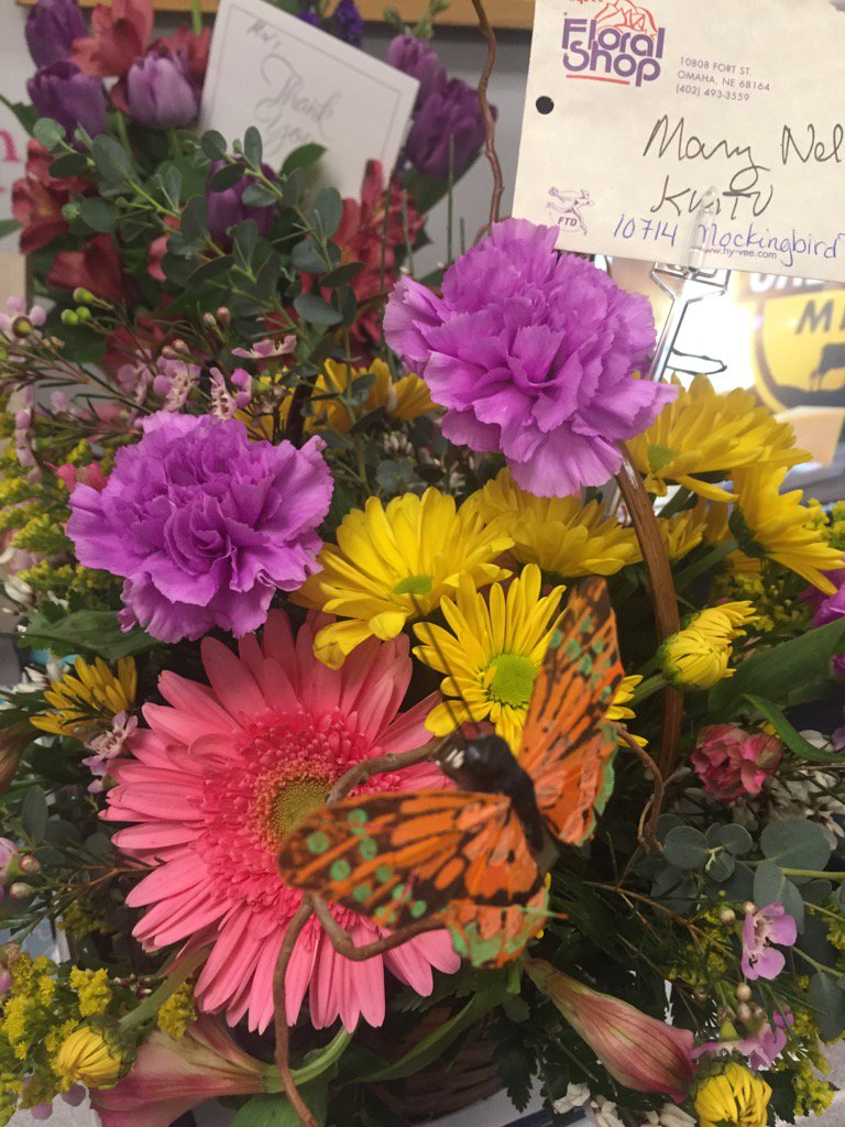 A sample of the flowers on my desk!  Feels incredible to be thought about by so many! ❤