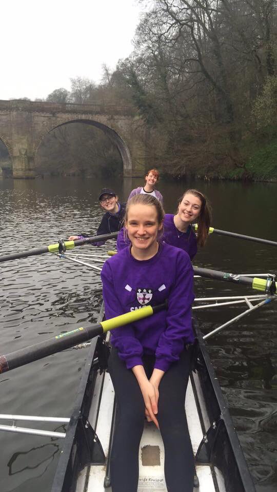 SMCBoatClub's tweet photo. SMCBC Women are spending the Easter holidays revising and getting ready for regatta season! 🚣🏽✨🌟@durhamIO #theressomethingaboutmarys https://t.co/n5iujVDoZc