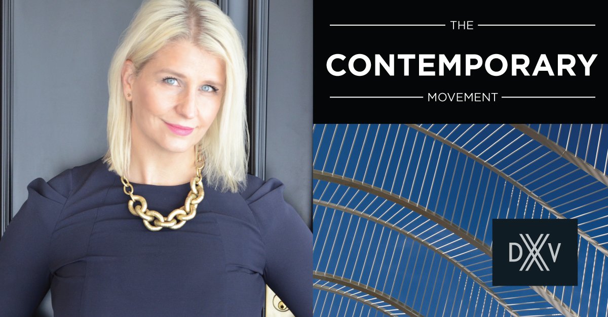 DXV's tweet photo. .@habermehldesign will spec from our Contemporary Movement for her 2017 #DXVDesignPanel! #DXVTopSecret revealed! https://t.co/eLgcXoJLJb https://t.co/EHGiK6eUqR