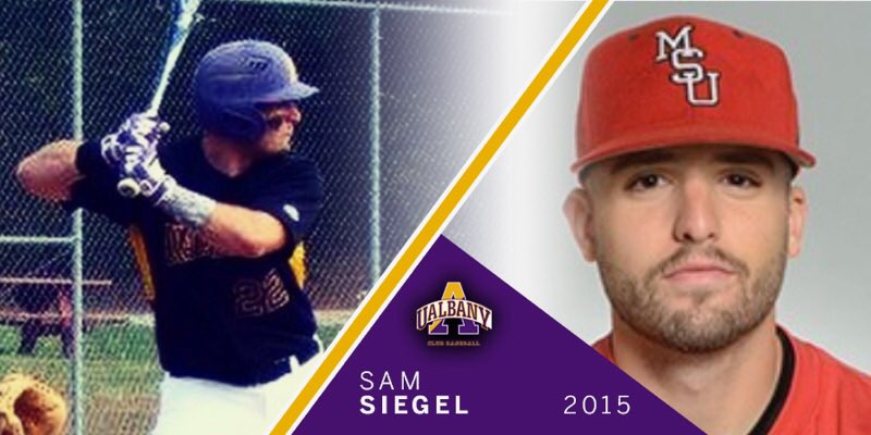 UAlbanyClubBase's tweet photo. @sammysieg_23 was a SS for #UACB and played for D3 Montclair State Baseball this year. He is finishing up his career at D2 Queens College https://t.co/96KkUqQA50