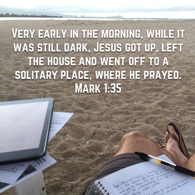 flyboymatt04's tweet photo. When and where do you meet with Jesus each day? There is no habit of greater importance! https://t.co/68EnYBfYoE https://t.co/xhIzKmkXE5