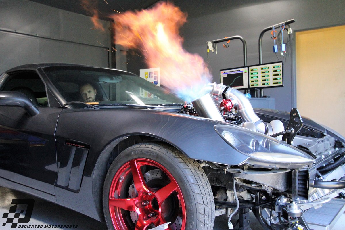 Dedicated_Moto's tweet photo. #FlamethrowerFriday
This highly anticipated GT55 turbo project made awesome power on E85 with a stock ECU at 1514 horsepower! https://t.co/uCDeX23jBq