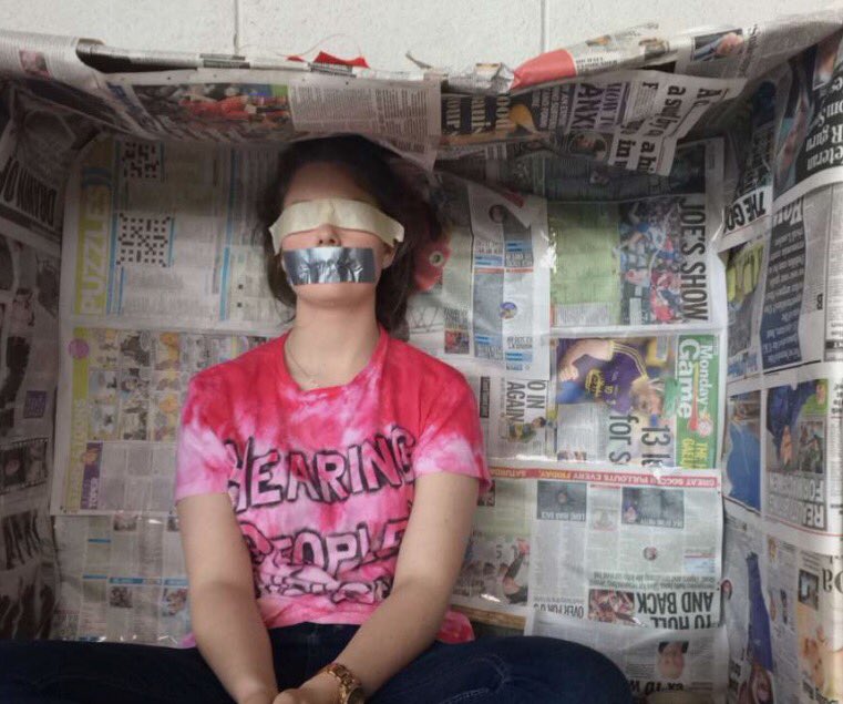 hpv_ysi's tweet photo. we ran an experiment to see if people would question us about laura being completely shielded from all the information around her @YSInow https://t.co/cGum4kmQyj