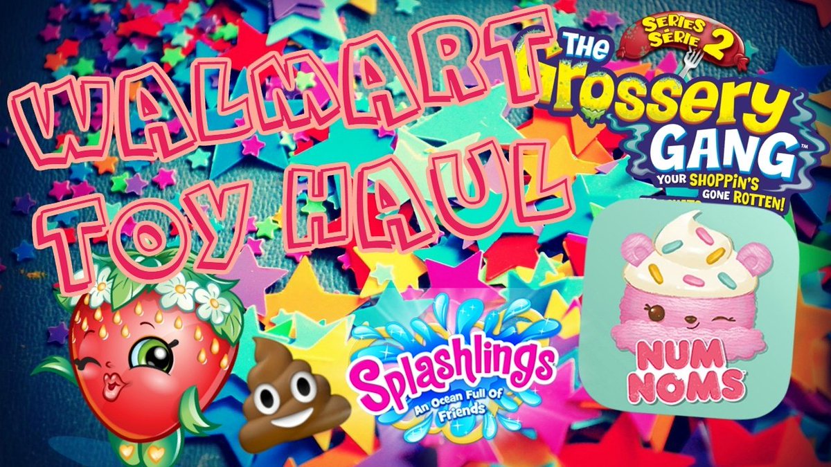 HDtoyreviews's tweet photo. Our newest #video is up! We got lucky on this one.  Come see what we got! #shopkins #grosserygang #splashings #numnoms #toychannel #toys https://t.co/2KUd18Z7PV