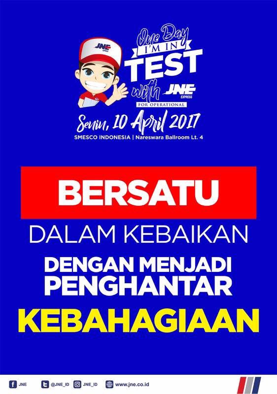 amandasya's tweet photo. Save the date
Share the opportunity
Take the challenge
And be a part of us!!
#JNEODST @JNE_ID https://t.co/XixbxFYSfl