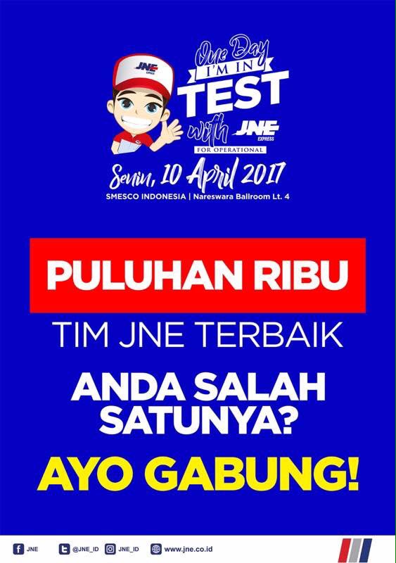 amandasya's tweet photo. Save the date
Share the opportunity
Take the challenge
And be a part of us!!
#JNEODST @JNE_ID https://t.co/OZD6oNsz5C