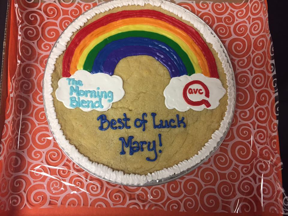 Lots of sweet people and sweets! Had to share this from my reception at work today!