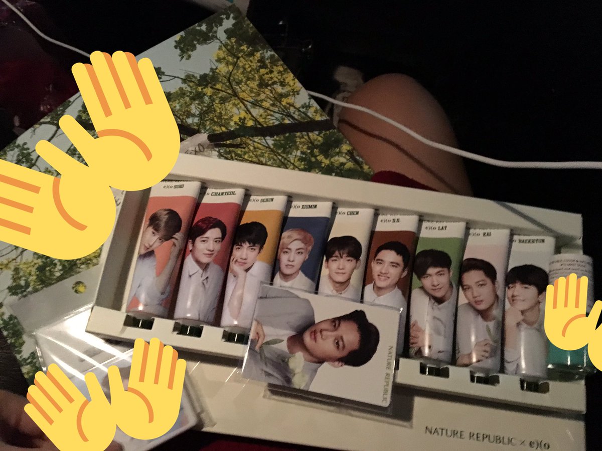 BWK_Baekhyun's tweet photo. รีทวิต แจก!! ครีมทามือ nature republic 1หลอด + การ์ด เลือกเมมเบอร์ได้(ยกเว้นแบคเนอะ) ปิดรี 10/04/60 และประกาศ 11/04/60 4ทุ่ม #5YearsWithEXO https://t.co/pvKDtZEqyv