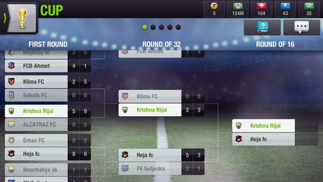 ThreeStar_FC's tweet photo. 🏁 FULL TIME:

🏆 CUP  ROUND OF 32 (2nd Match)

Krishna Rijal 3:0 Klima FC

We reached the Round of 16. 
@topeleven https://t.co/x73rTRkBLI