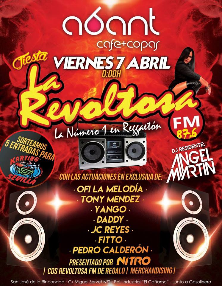 Os esperamos en un rato!! Venid descansados porque os hemos preparado un super fiestón!!!!!!