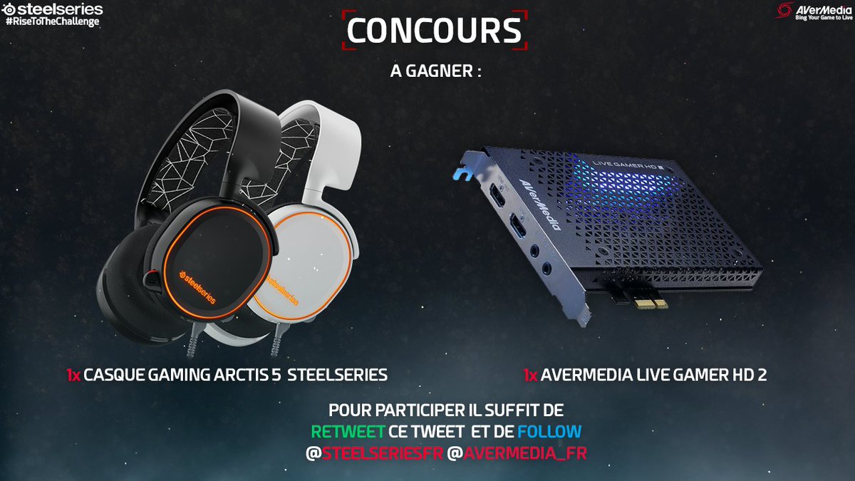 bySankah (@bysankah) on Twitter photo #CONCOURS GAGNE UN CASQUE STEELSERIES ET UNE CARTE AVERMEDIA, IL SUFFIT DE #RT et #FOLLOW : <a href="/bySankah/">bySankah</a> & <a href="/SteelSeriesFR/">SteelSeries France 🇫🇷</a> & <a href="/AVerMedia_FR/">AVerMedia 🇫🇷</a> #CONCOURS GAGNE UN CASQUE STEELSERIES ET UNE CARTE AVERMEDIA, IL SUFFIT DE #RT et #FOLLOW : <a href="/bySankah/">bySankah</a> & <a href="/SteelSeriesFR/">SteelSeries France 🇫🇷</a> & <a href="/AVerMedia_FR/">AVerMedia 🇫🇷</a>