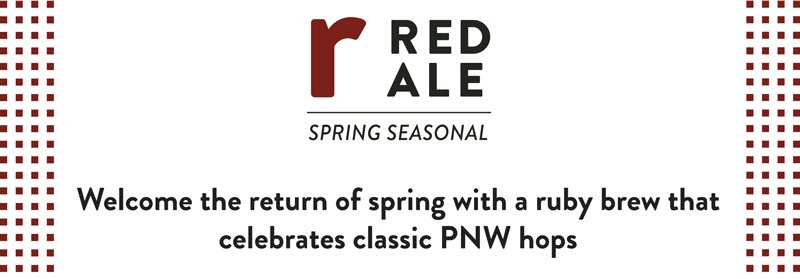 lowercasebeer's tweet image. Our Spring Seasonal "rED ALE" is back! Come grab a pint at our taproom today! #WABeer #getLo #SpringSeasonal
