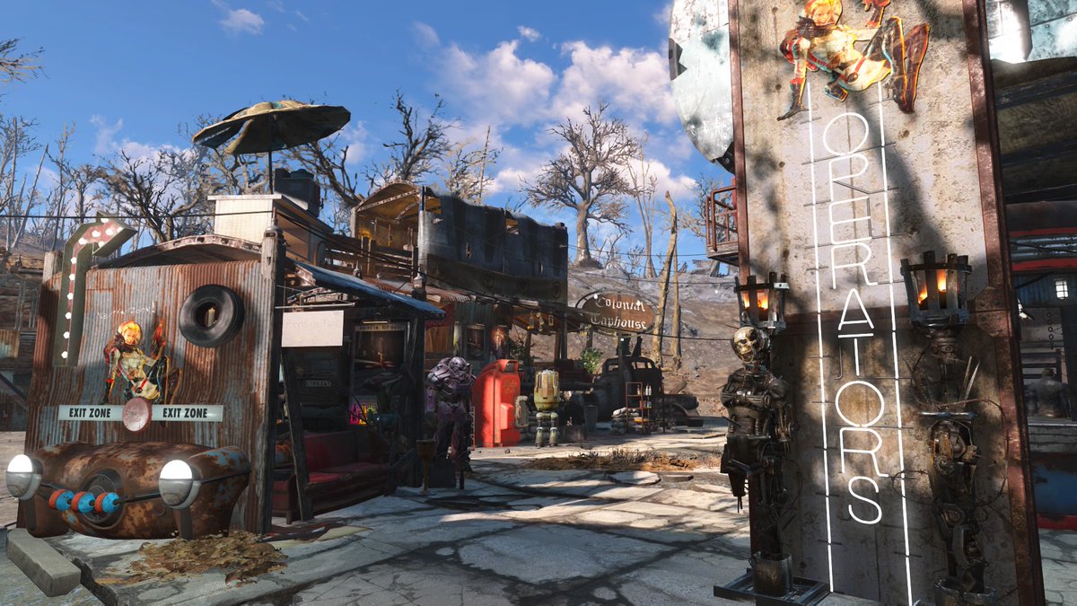 ちどり בטוויטר スターライト ドライブイン Fo4世紀末建築