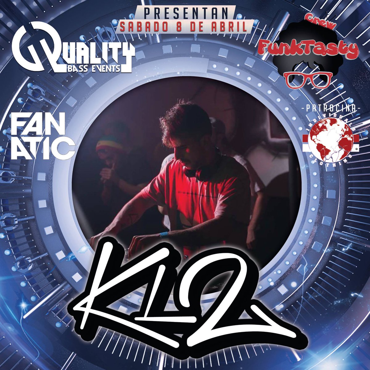 8zero8Club's tweet image. ❤️KL2, su sonido caraterístico y su flow indiscutible, harán una vez mas una noche unica, este sábado, en sala Fanatic! ❤️