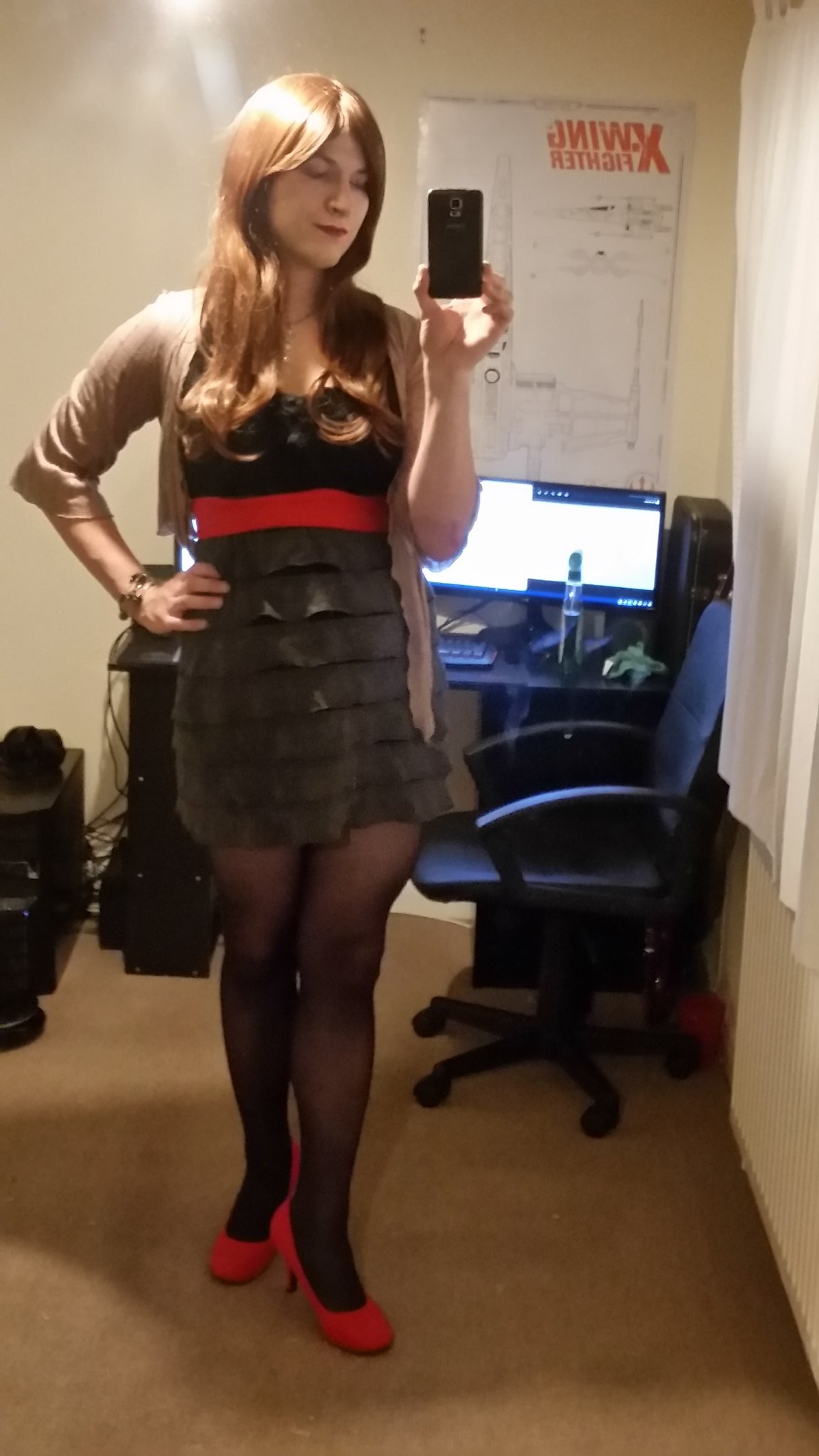 Stephyxox on Twitter: "How about some leg ;) #crossdresser #trap #mtf…