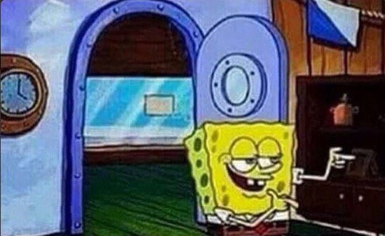 When you finish the test early cause you literally knew nothing