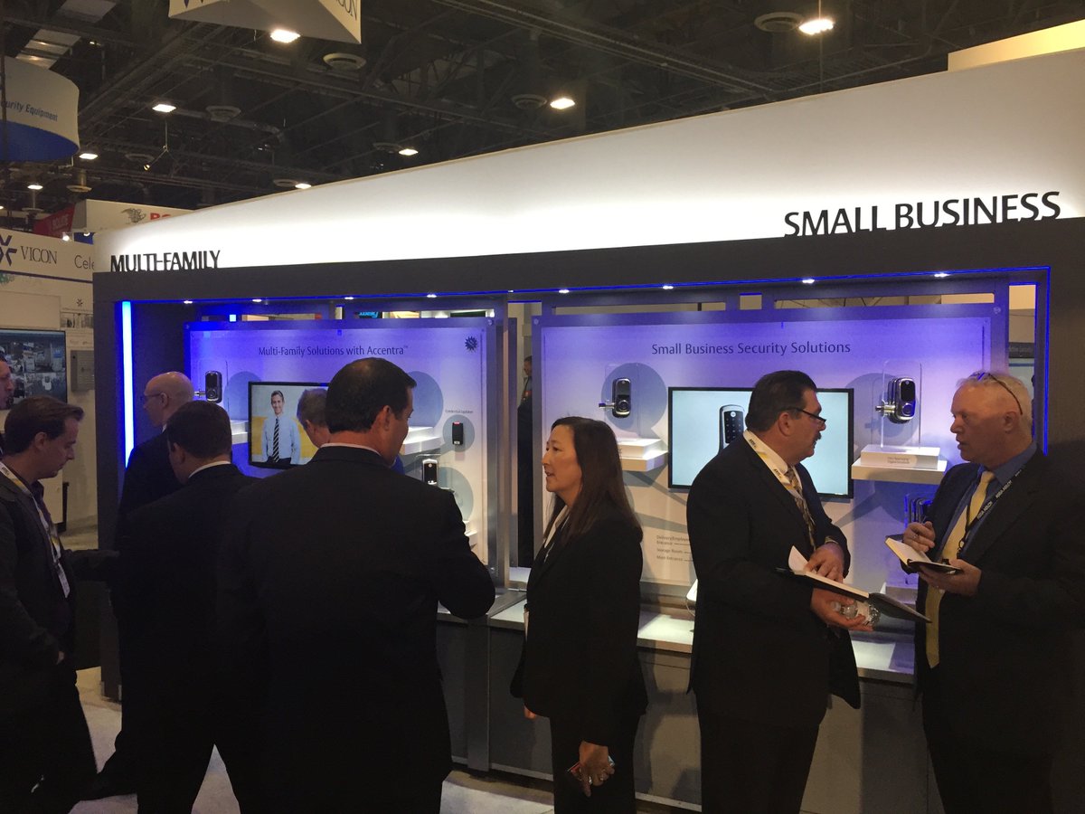iQDesignProduct's tweet image. YaleRealLiving: What #smartlock solutions can secure your #smallbiz? Ask our experts at Booth 8061. #ISCW17 #Partn…