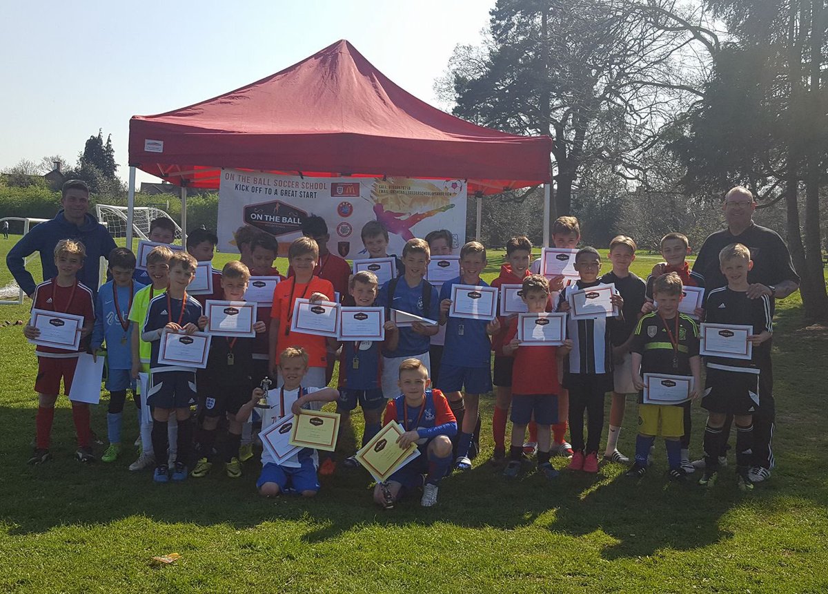 Theballschool's tweet image. The end of a fantastic, fun filled week at our Easter On The Ball Soccer School! ⚽️⚽️