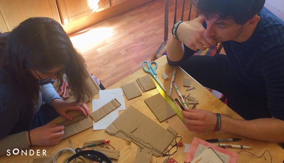 CITSonder's tweet photo. More Multimedia students, more cardboard? Check out these prototypes of this innovative project that team Doll House have been working on. https://t.co/K71yx3ei4P