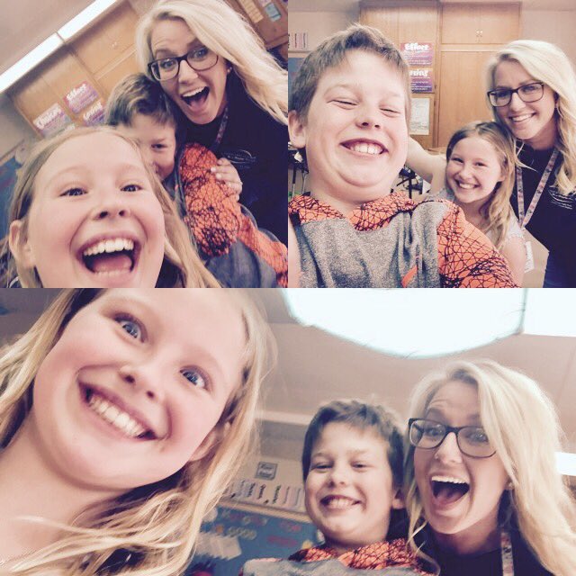 seibelgrade4's tweet photo. Had some nice company during lunch today! Working on those selfies😆👏🏼 @ChippewaFallsSD #MightyCardinals https://t.co/uCio3ostF2