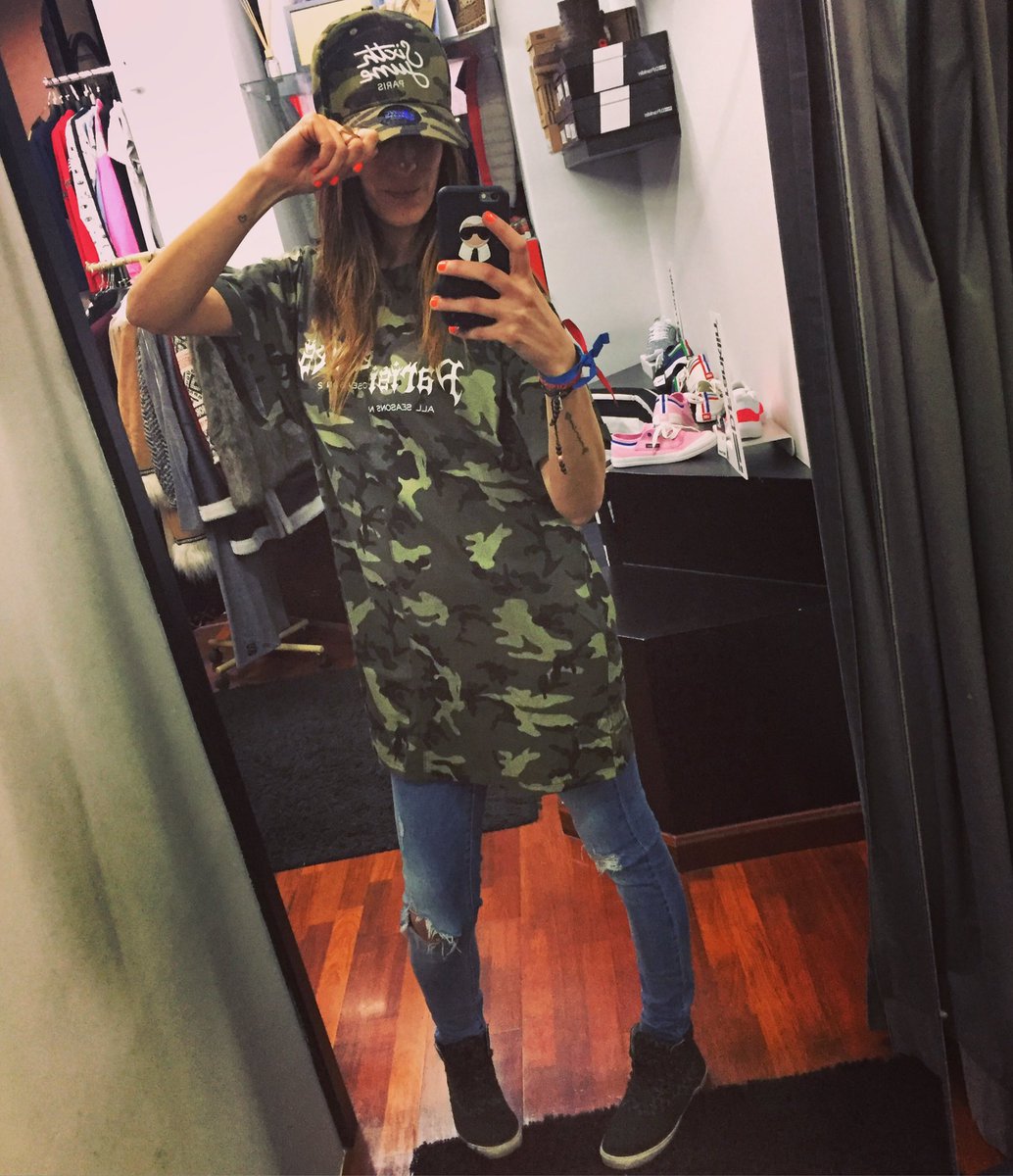 raquelsantin's tweet photo. CAMO #sixthjune #tribekashop #fashion #fashionstyle #streetfashion #streetwear #camouflage SHOP NOW 👉 https://t.co/8g72jhkS5D 👈👈 https://t.co/WL0V8uLqdF