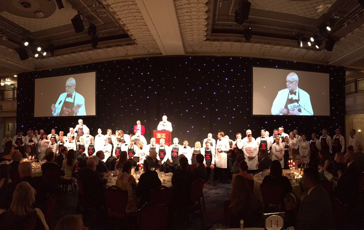 Caterertweets's tweet photo. Round of applause for our waiters and sommeliers at #BTTF3 @Grosvenor_House @HospAction 👏🏼👏🏼 https://t.co/XFqQIXCRXY