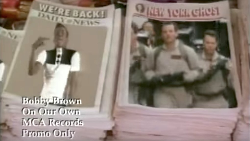 Ghostbusters Net On Twitter Bobby Brown On Our Own Music Video Featuring Rick Moranis And Realdonaldtrump Among Others Https T Co Yraxya2lts Flashbackfriday Https T Co Gfgvzhtvwe
