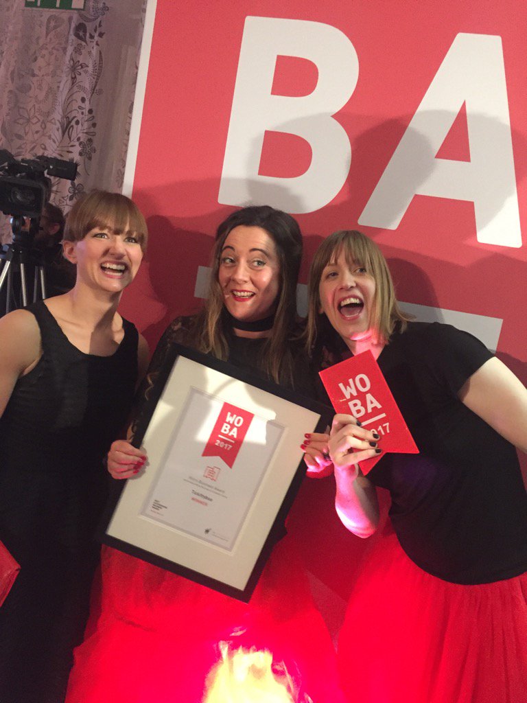 #woba2017 #ahhhhhhhhhhh. <a href="/tickittyboo/">Tickittyboo</a> #WinnerWinnerChickenDinner #notpissed