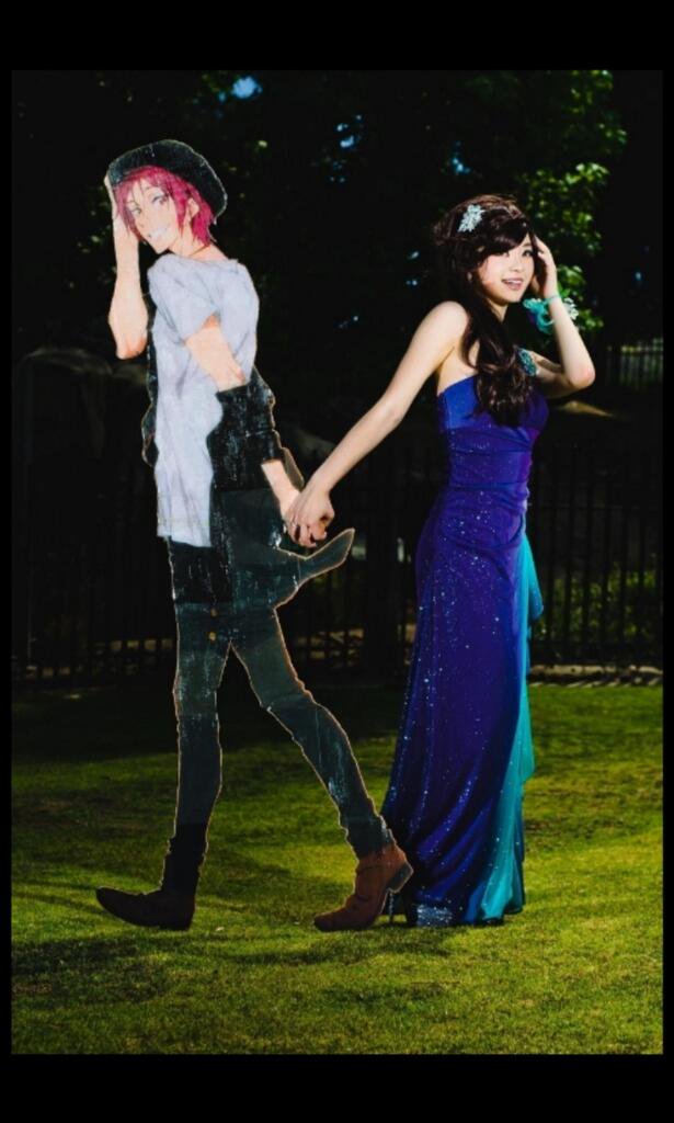 I still can't believe she took Rin to prom.