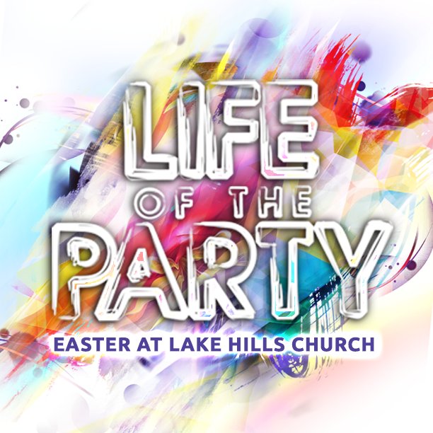 LHCATX's tweet photo. We are ONE WEEK AWAY from our first Easter service! LIFE OF THE PARTY π #EasterAtLHC https://t.co/1cfIvGUo0a