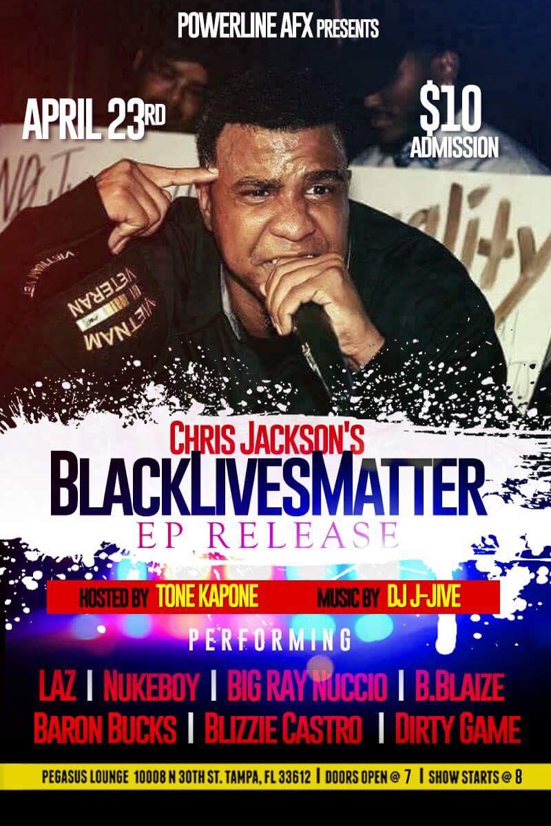 mrtonekapone's tweet photo. @CristyleUpTop EP Release Party for #BlackLivesMatter at the @PegasusLounge 4/23!  This is an EARLY SUN SHOW! https://t.co/2h9xpSO30v https://t.co/vvxmv5QTOq