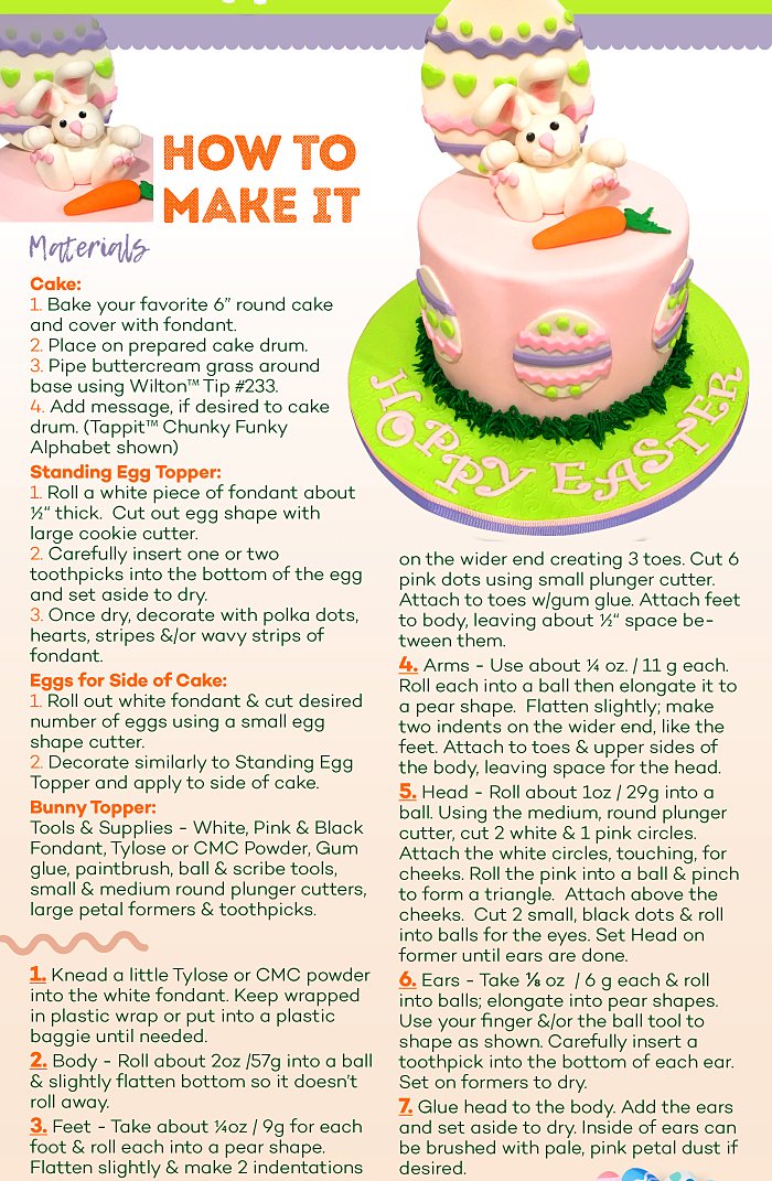 ConceptCakes's tweet photo. Easter Bunny Cake &amp; Topper featured on Cake Supplies on https://t.co/2KnnzRAfF6 https://t.co/hobzcrLlS5