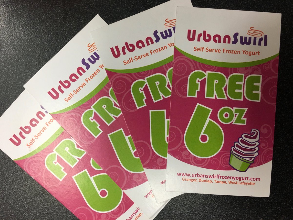 Urban_Swirl's tweet photo. WEEKEND CONTEST: RT and follow for a chance to win a Family 4 pack of FREE swirl! #SwirlContest https://t.co/nnykJXwP1c