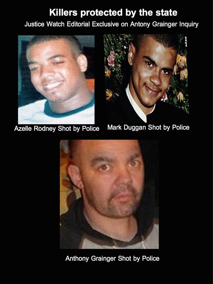 JusticeWatch_'s tweet photo. . @gmpolice Killers Protected by the state. https://t.co/NVWtF2itgV โฆ #AnthonyGrainger #MarkDuggan #AzelleRodney https://t.co/mhREryQ7Hh